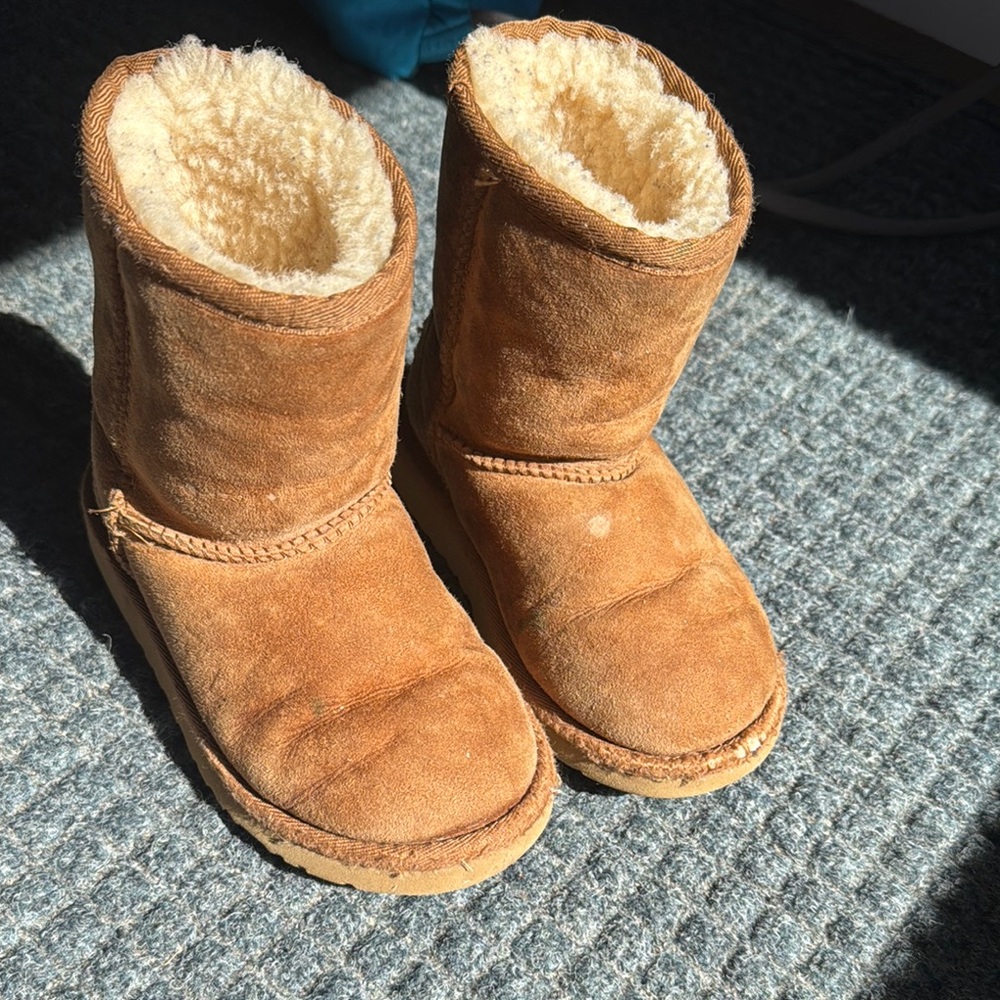 UGG Kids Tan Boots
